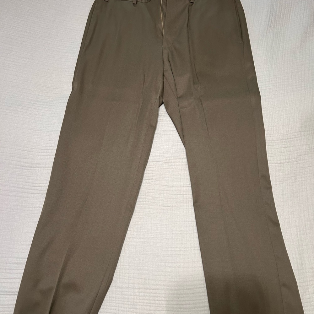 Brooks Brothers Olive/Taupe Dress Pants